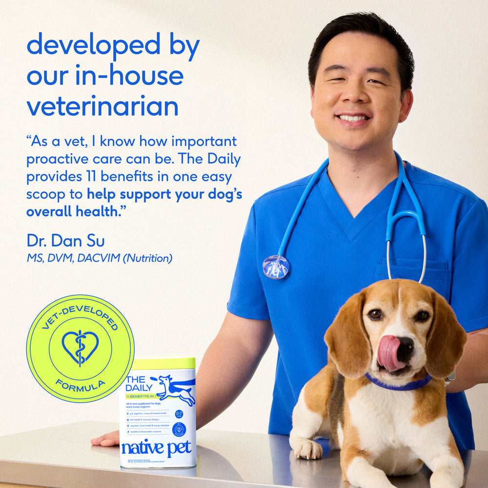Native Pet The Daily Dog 11 in 1 Multivitamin Powder 60 Scoops