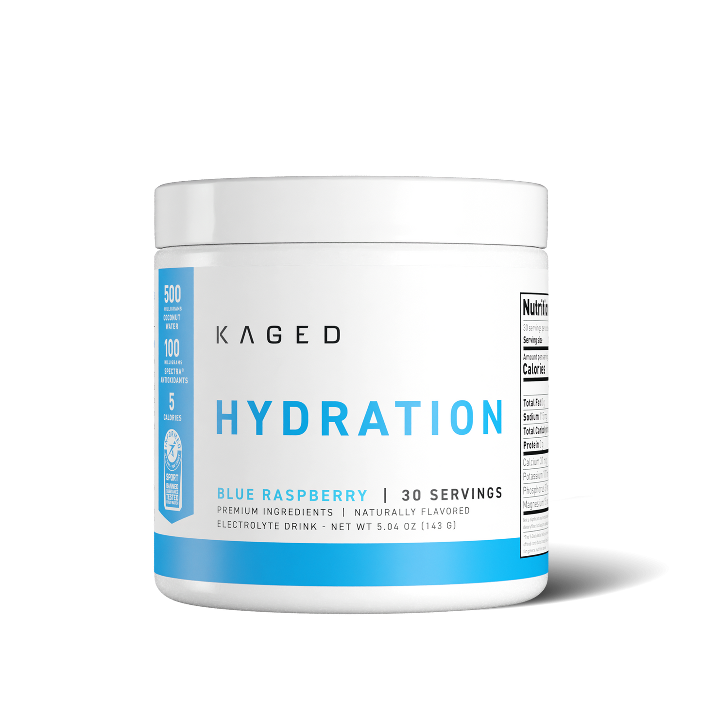 Kaged Sugar Free Electrolytes Hydration 60 Servings