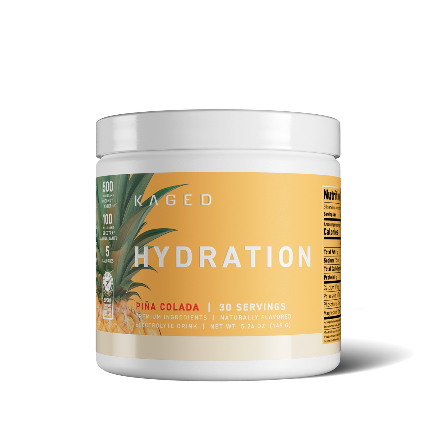 Kaged Sugar Free Electrolytes Hydration 60 Servings