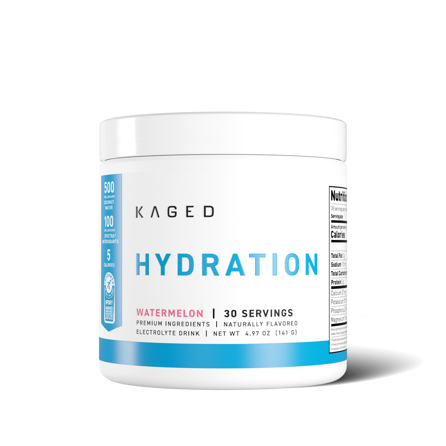 Kaged Sugar Free Electrolytes Hydration 60 Servings