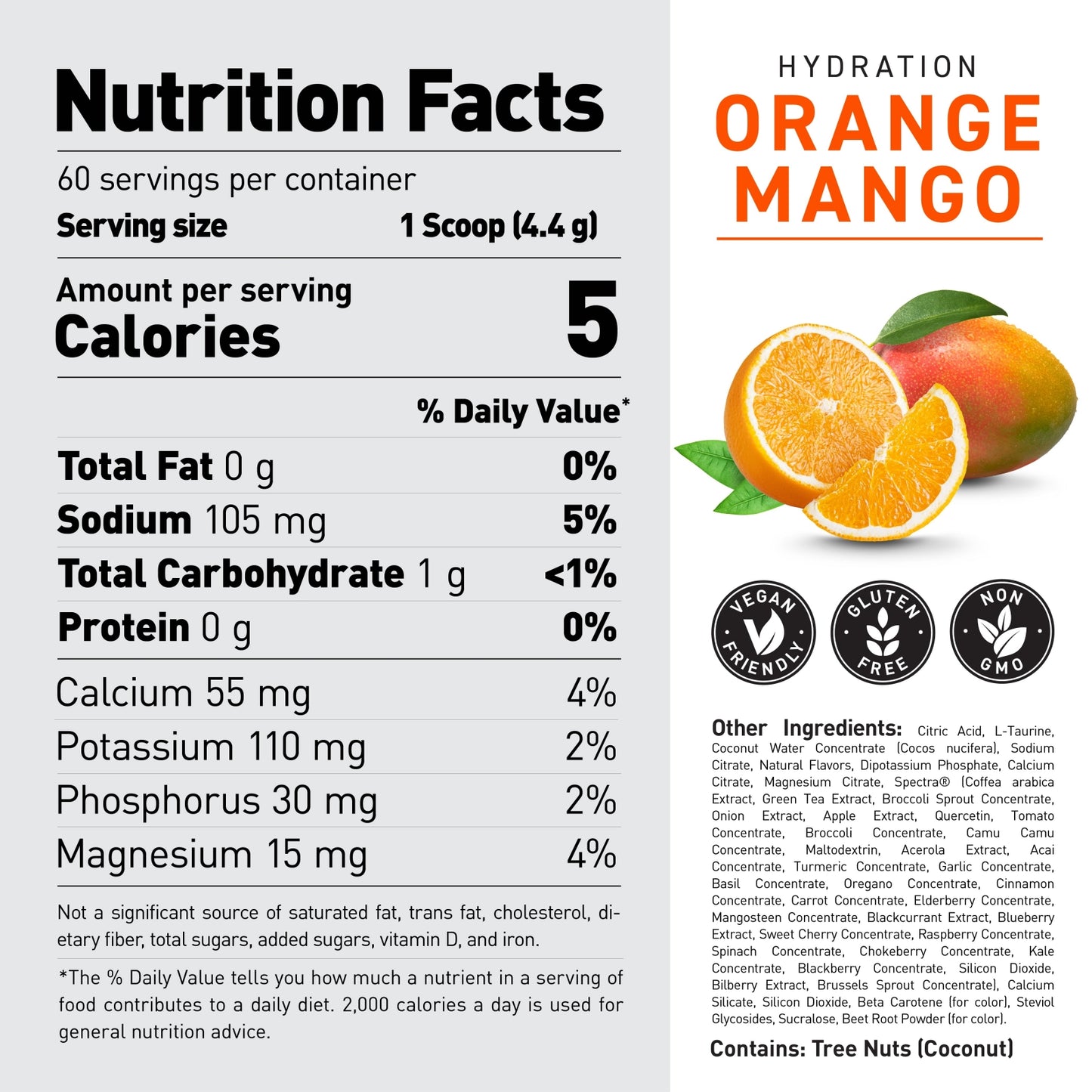 Kaged Sugar Free Electrolytes Hydration 60 Servings