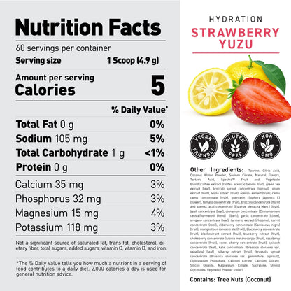 Kaged Sugar Free Electrolytes Hydration 60 Servings