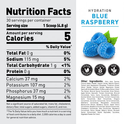 Kaged Sugar Free Electrolytes Hydration 60 Servings