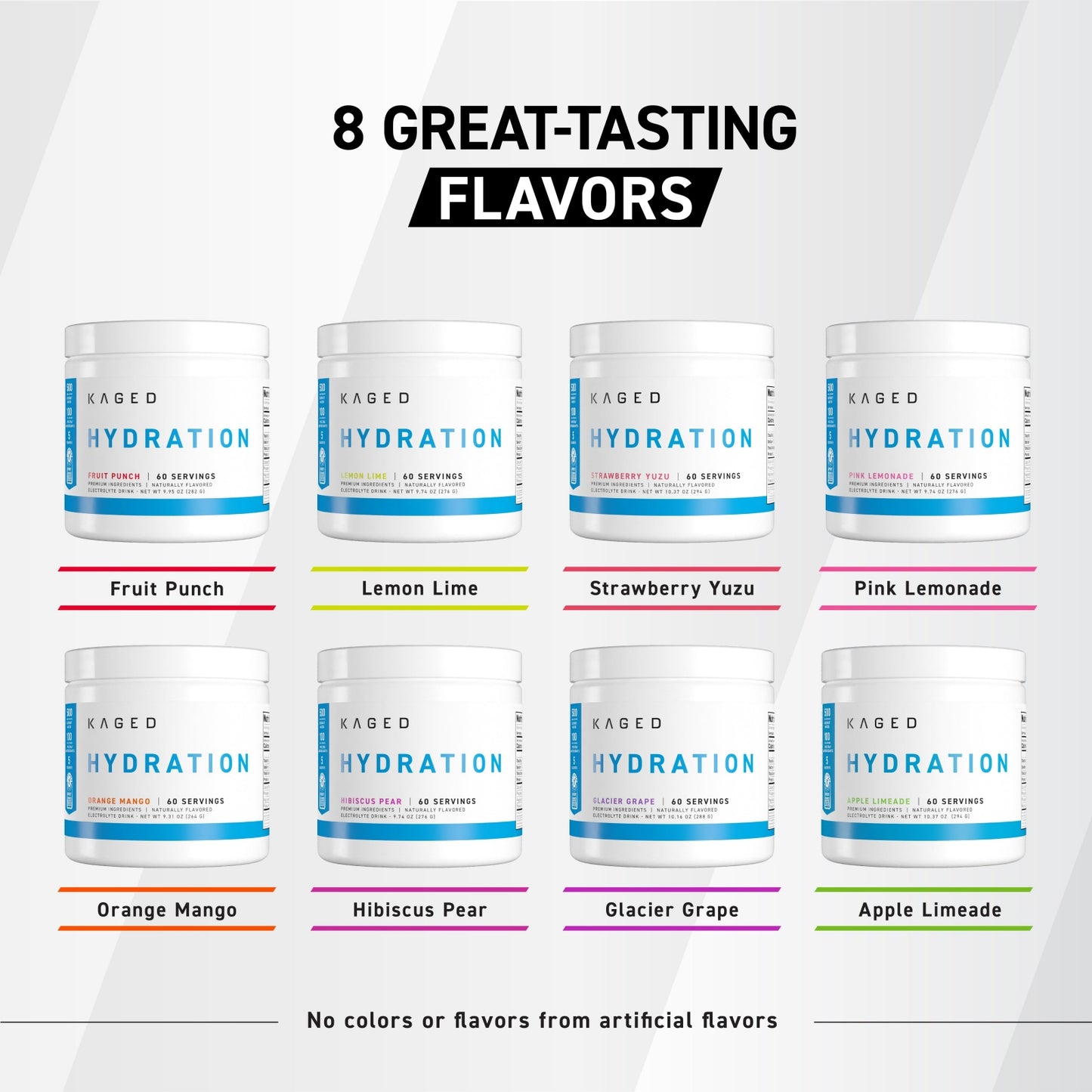 Kaged Sugar Free Electrolytes Hydration 60 Servings